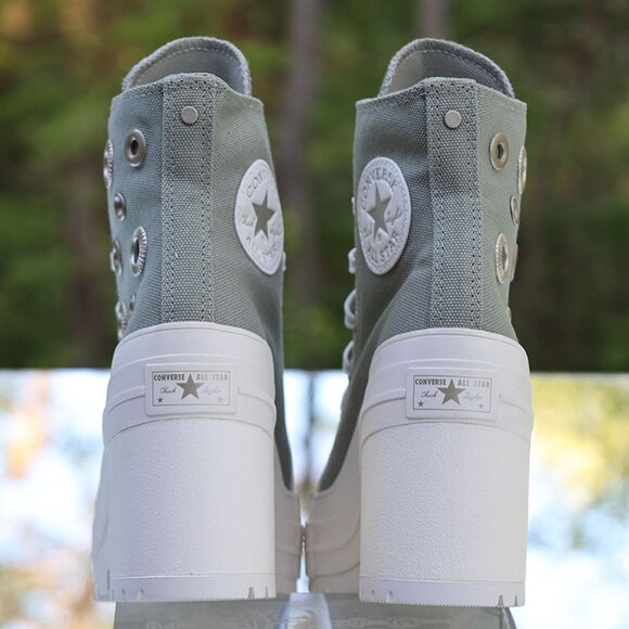 Converse Chuck 70 De Luxe Heel Platform Hi Metal Rings - Picture 10 of 15